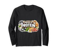Desarrollado por Protein Gym Training Bodybuilding Levantamiento de Pesas Manga Larga