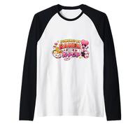 Desarrollado por Ramen y K-Pop Coreano Pop Fan Lover Teen Camiseta Manga Raglan