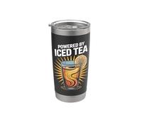 Desarrollado por té helado Lemon Sunburst Delight Vaso térmico de acero inoxidable de doble pared