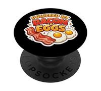 Desarrollado por Tocino y Huevos Funny Carnivore Paleo Keto Dieta PopSockets PopGrip Adhesivo
