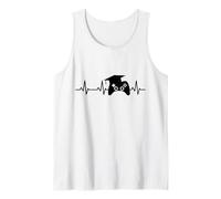 Desarrollador de Juegos Heartbeat Game Designer Camiseta sin Mangas