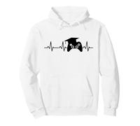 Desarrollador de Juegos Heartbeat Game Designer Sudadera con Capucha