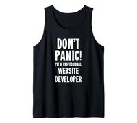 Desarrollador de sitios Web Camiseta sin Mangas
