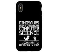Desarrollador de software Dinosaurios Computación Ciencias de Carcasa para iPhone X/XS