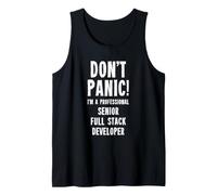 Desarrollador Senior Full Stack Camiseta sin Mangas