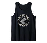 Desarrollador Senior Full Stack Codificación Ingeniero de Software Codificador Camiseta sin Mangas