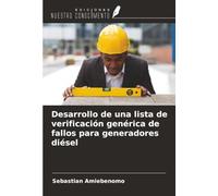 Desarrollo de una lista de verificación genérica de fallos para generadores diésel