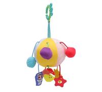 Desarrollo Infantil Bola de Agarre, Juguete Sensorial con Patrones Geométricos, Diseño de Dibujos Animados, Dispositivo de Sonajero para la Estimulación Auditiva