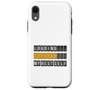 Desarrollo Personal Divertido Cargando mi Mejor Regalo Carcasa para iPhone XR