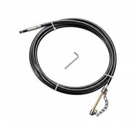 ＡＷＨＡＯ Desatascador de Cadena Fuerte Desatascado Serpiente Desatascadora Acero Inoxidable Desatascador de Drenaje Flexible para Tuberías Del Hogar, 3 Metros