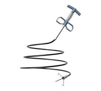 Desatascador De Cañerías Para Eliminar Pelos Pinza De 4 Garras Con Espiral