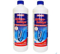 Desatascador de desagües, sin tubos, líquido para obstrucciones persistentes, 1000 ml, juego de ahorro - 2 botellas