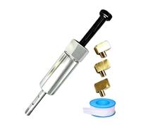 Desatascador de engrasadores Kit Desatascador para Boquillas Lubricantes | Adaptadores codo 90 grados 6/8/10M limpiador racores intenso para camión, tractor, excavadora y aguja lubricante