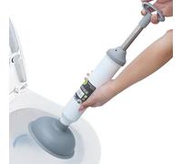 Desatascador De Inodoro - Eliminador De Atascos - Potente Bomba para Inodoro - Para Limpieza De Fregadero Lavabo Ducha Desagües Y Tuberías De Cocina Y Baño