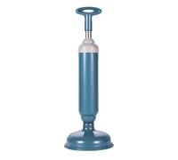 Desatascador de inodoro para baño - Desatascador de fregadero y inodoro de profesional, potente émbolo de succión | Limpiador de drenaje de diseño compacto, herramienta de fontanería fácil de
