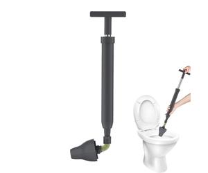 Desatascador de inodoros para desatascar, limpiador de tuberías de alta presión, ayuda de fontanero resistente para fregadero de cocina, baño y desatascado de tuberías de inodoro, color