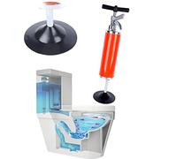 Desatascador de tuberías de alta presión, bomba de desatascador de desagües, desatascador de desagües, desatascador de desagües, para inodoros, lavabos, baños, ducha, tubos de desagüe