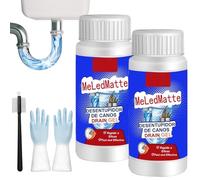 Desatascador de tuberías, potente desatascador de tuberías, líquido desatascador de fregaderos de alta resistencia, desatascador de desagües para cocinas. (2Pcs)