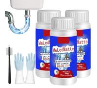 Desatascador de tuberías, potente desatascador de tuberías, líquido desatascador de fregaderos de alta resistencia, desatascador de desagües para cocinas. (3Pcs)