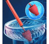 Desatascador de tubo de inodoro para uso doméstico, herramienta de dragado de aire de alta presión para eliminar bloqueos rápida y eficazmente