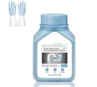 Desatascador, limpiador de fregaderos y desagües, desatascador de fregaderos de cocina, elimina pelo, grasa y restos de jabón, polvo desatascador para desagües de duchas de baño (1pcs)