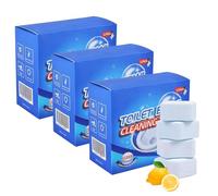 Desatascador Tuberias Limpiador Desinfectante Multiusos Limpia WC, 3 en 1 Limpieza Profunda Toilet Cleaner Ambientador Baño Eliminan Eficazmente La Cal El Olor (3, 3PCS)