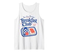 Desayuno Club Mañanas lentas Café Tostadas Brunch Camiseta sin Mangas