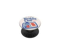 Desayuno Club Mañanas lentas Café Tostadas Brunch PopSockets PopGrip Adhesivo