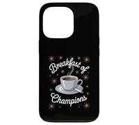 Desayuno De Campeones Divertido Café Humor Humor Sarcástico Carcasa para iPhone 13 Pro