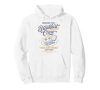 Desayuno Divertido Brunch Café Tocino Pancake Food Sudadera con Capucha