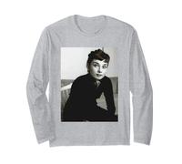 Desayuno en la Actriz de Tiffany Audrey Hepburn 1954 Manga Larga