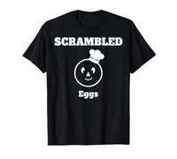 Desayuno Huevos Revueltos Divertido Brunch Café Panqueque Tocino Camiseta
