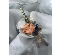 Desayunos a la carta Prendido para Novio con Flores preservadas. Hecho a Mano para tu Boda