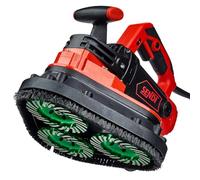 Desbastadora Universal SENDI TRIPPLE GS - Lijadora de Superficies como Hormigon, Adhesivo, Pintura etc - Tres ejes Giratorios Intercambiables - Motor Potente - 2450 W y 230V - Incluye Pulimiento