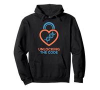 Desbloqueando el código DNA Heart Design Sudadera con Capucha