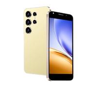 Desbloquear el teléfono móvil, pantalla de 6,3 pulgadas, 2GB RAM + 16GB ROM / TF 128GB, cámara doble 2MP + 8MP, soporte 4G LTE FDD TDD, doble tarjeta sim, adecuada para principiantes. (beige gold)