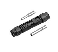 Desbloqueo manual de cable impermeable, conector macho y hembra de acoplamiento de cable a máquina de cable, aguja de panel solar de alta corriente, conector fotovoltaico MC4(4mm²EW-PV4 20A)