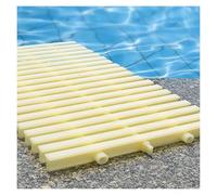 Desbordamiento de rejilla de drenaje de piscina, paquete de 5 unidades, 30 cm, ideal para un drenaje eficiente en duchas, pasillos, calzadas, patios y granjas, solución versátil para exteriores