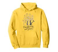 Desbordando con gracia Floral Mamá Cristiana Madre Hija Sudadera con Capucha