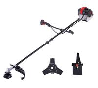 Desbrozadora cesped gasolina, motor 2 tiempos, 32,5cc Scheppach pbc330