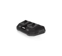 VITO - Desbrozadora inalámbrica 40 V + 2 baterías de litio 4 Ah Corte Ø 250 - 350 mm, hoja e hilo de nailon + cargador doble rápido