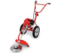 Desbrozadora De Gasolina, Cultivador, Desmalezado 11,8 "-15,7" De Ancho Y 1,2 "-2" De Profundidad, Cortadora De Hilo con Ruedas, Desbrozadora, Herramientas De Jardinería para