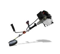 Desbrozadora de Gasolina FUXTEC MS125 - Recortadora de Gasolina - Motor de Gasolina de 2 Tiempos 25,4 CC 1 CV - Ligera 5,5 kg - Cuchilla de 3 Dientes y Carrete de Nylon incluidos