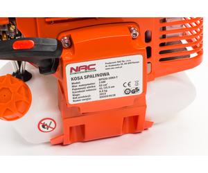 Desbrozadora de gasolina nac 52cc 2,7nm con motor potente, par motor e