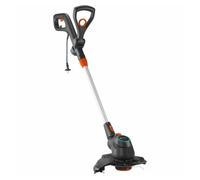GARDENA Elektro-Trimmer ComfortCut 550/28: Rasentrimmer mit verstellbarem Griff, abwinkelbarem sowie schwenkbarem Trimmerkopf und ausklappbarem Pfalnzenschutzbügel, 280 mm Schnittkreis (9872-20)