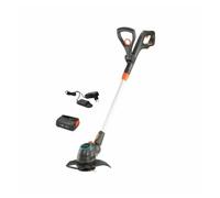 Gardena Set Ready-To-Use de recortadora a batería ComfortCut 23/18V P4A: recortadora con diámetro de corte de 230 mm, mango telescópico y cabezal de corte orientable, con batería P4A 18 V (14701-20)