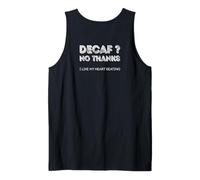 Descafeinado no Gracias me Gusta mi corazón latiendo Camiseta sin Mangas