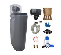 Descalcificador 20l Fleck 5600 Sxt Volumétrico Con Kit De Instalación Descalcificador De Agua Domestico