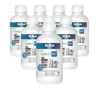 Descalcificador Cafetera DekalPRO, Líquido Descalcificador Universal Compatible con Todas las Máquinas de Café y Hervidores de Agua, Ecológico, 500 ml, 8 unidades