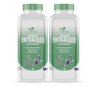 Descalcificador de 2 litros compatible con todos los descalcificadores convencionales | Descalcificador universal de 2 litros | Uso universal para limpieza de aparatos en botellas de 2 x 1 litro